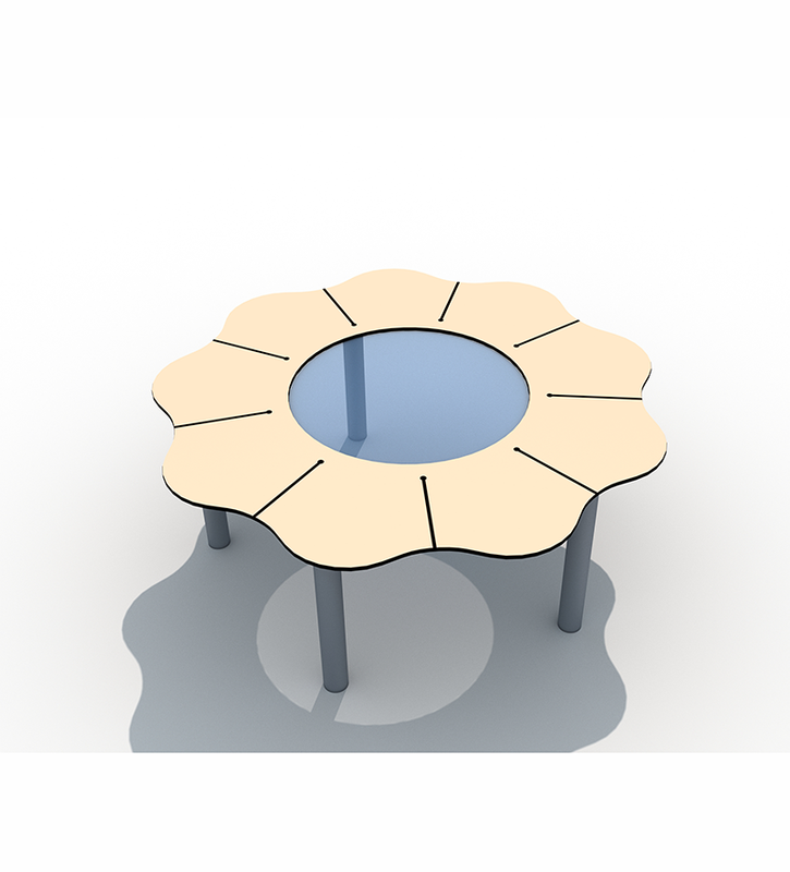 Kindergarten Sand and Water Table for Small Pool