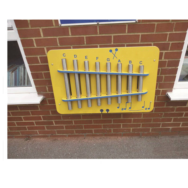Kids Sensory Stimulation Musical Instrument Wall for Kindergarten & Outdoor Playground