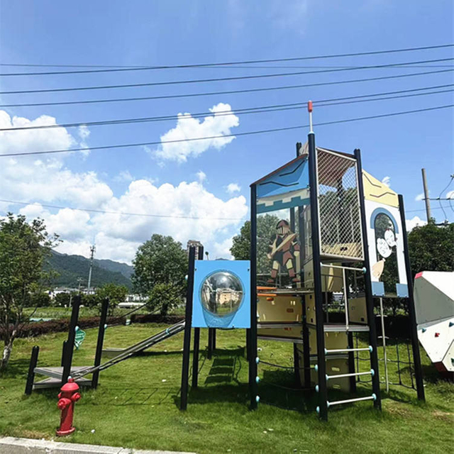 Low Price Children's Outdoor Slide Garden Backyard Amusement Park Playground Entertainment for School Kids