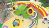 Customized Themed Multi-Activity Playground Structure