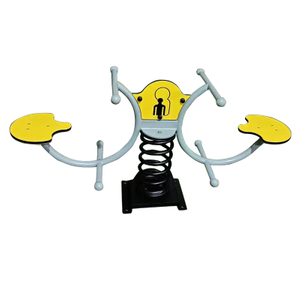 Customized Children's Plastic Spring seesaw-HPL Seesaw Fun Product Commercial Playground Equipment