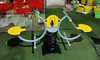 Customized Children's Plastic Spring seesaw-HPL Seesaw Fun Product Commercial Playground Equipment