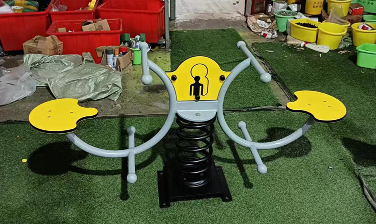 Customized Children's Plastic Spring seesaw-HPL Seesaw Fun Product Commercial Playground Equipment