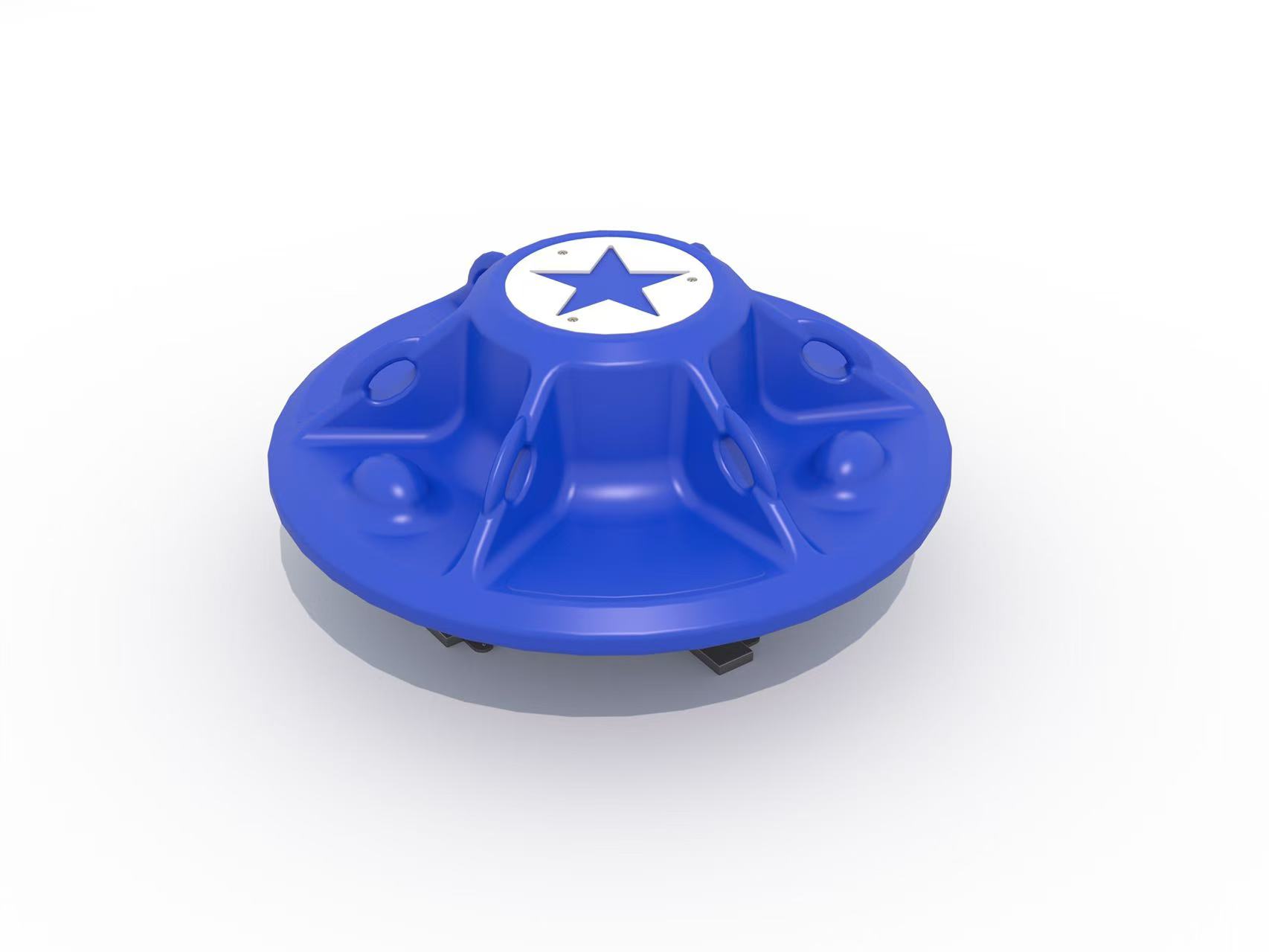LLDPE Plastic Swivel Chair for Children Indoor/Outdoor UV & Sun Protection for Kindergarten & Amusement Park Playgrounds