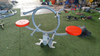 Garden Children's Balance Seesaw with Plastic Seats for Toddlers, Suitable for Amusement Parks, Communities, Squares and Schools