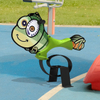 Outdoor Steel Base Caterpillar Spring Rider for Kids