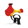 Outdoor Playground Equipment - Funny Kids Spring Rider RE Board Plastic Rocking Horse Game