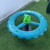 Outdoor Multi-person Mercedes-Benz Steering Wheel Swivel Chair for Children