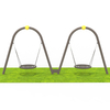 Outdoor Arch-Frame Swing with Inclusive Seats