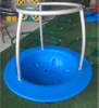 Outdoor Big Bowl Swivel Chair for Amusement Park Hot Selling 360 Swivel Chair for Children Outdoor Plastic Carousels for Amusement Park Rides