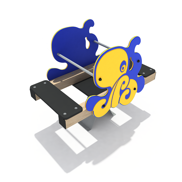 Outdoor Playground Octopus Seesaw Manufacture for School
