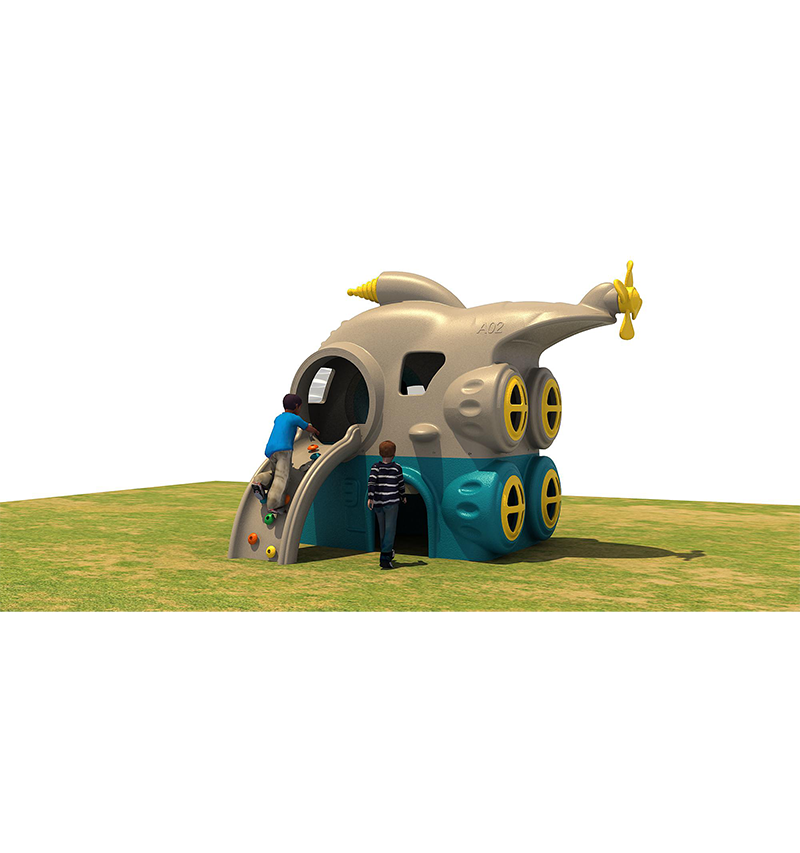 Wholesale Playground Equipment Space Fish Boat 