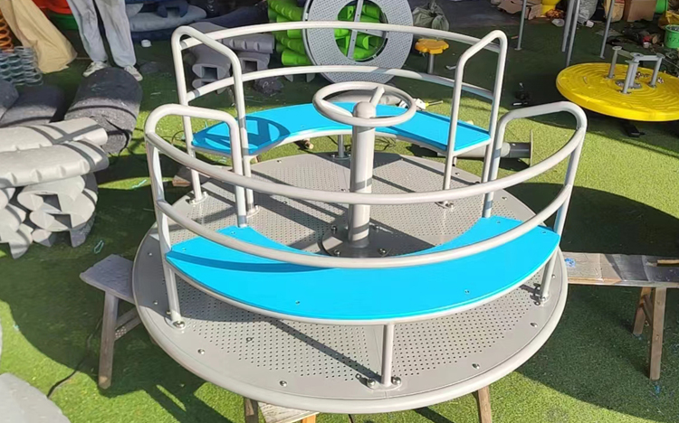 Outdoor Children's Multi-Player Interactive Swivel Chair Series High Quality Mini Carousel Indoor Playground Equipment Price