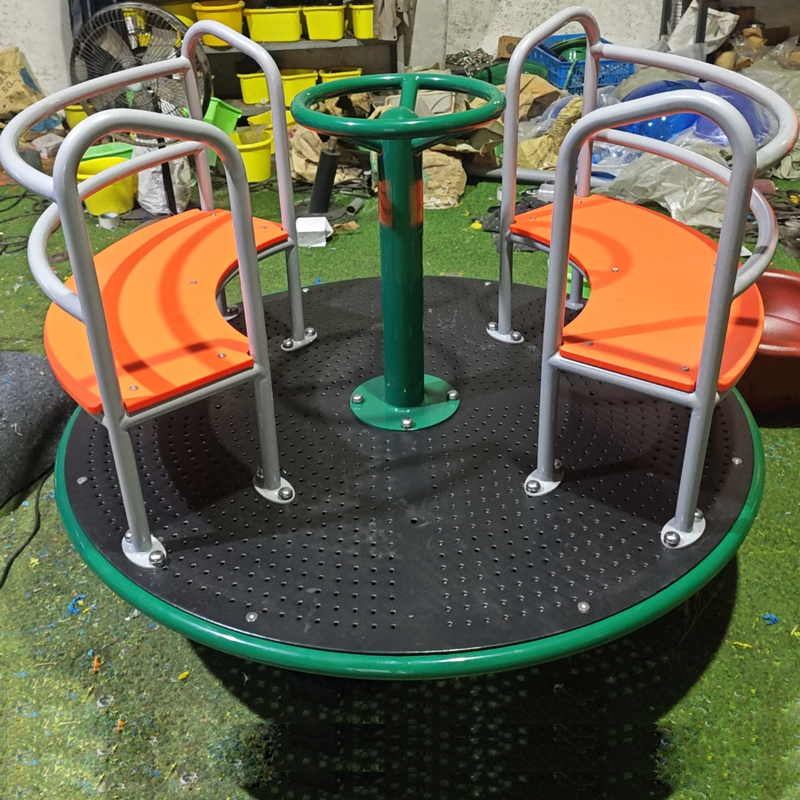 Outdoor Children's Multi-Player Interactive Swivel Chair Series High Quality Mini Carousel Indoor Playground Equipment Price