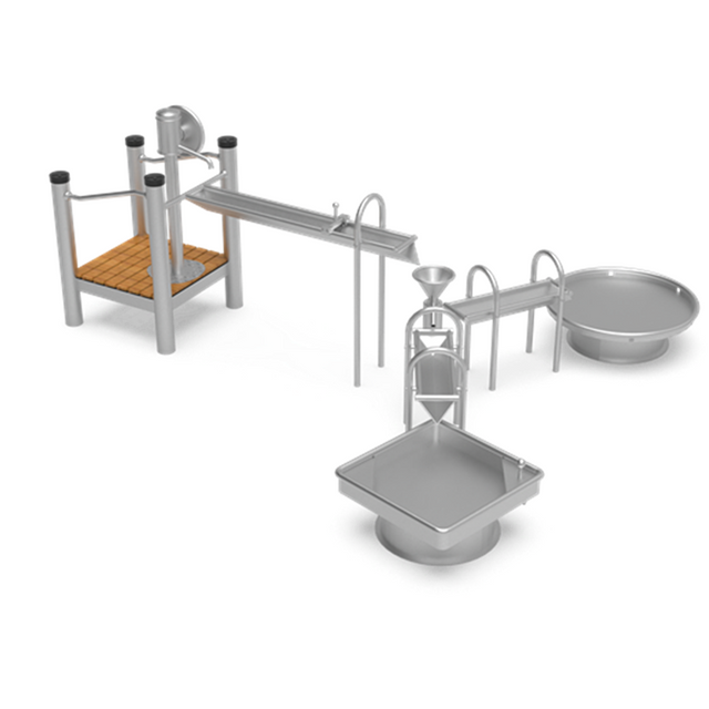 Customized Outdoor Children Playground with Water 304 Stainless Sand and Water Play Equipment for Them Park outdoorplay