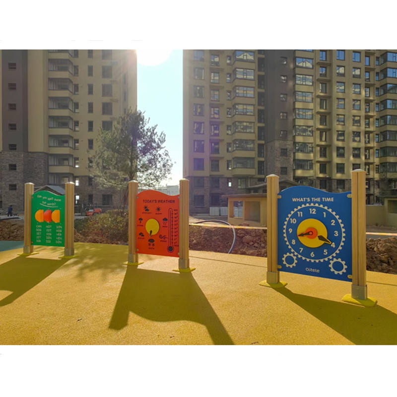 Custom Design Play Panels Ground Height Toddler Outdoor Playground Equipment Role Play Panels for Preschool