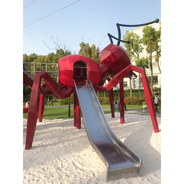 Outdoor Children's Playground Facilities Slide Steel Stainless Commercial Facilities Equipment Sets Baby Outdoor Playground