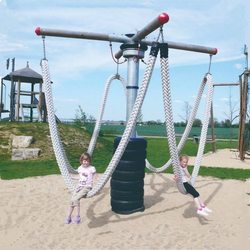 Children's Outdoor Adventure Climbing Frames for Physical Training in Amusement Parks Rope Challenge Game KidsClimbing Equipment