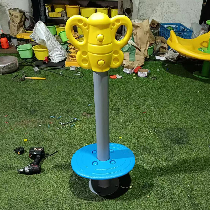 Factory Customized Colorful Children's Rotating Butterfly Seat Play Equipment For Parks And Kindergartens