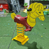 Outdoor Children's Playground Spring Rider PE Board Animal Shape Children's Spring Wooden Horse