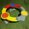 2025 New Round Spring Seat Children's Outdoor Balance Plastic Seesaw Large Outdoor Play Equipment