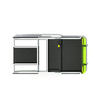 High Quality Fun Shape Bus Spring Rider Car Toy for Kids PE & Steel for Adventure Park Public & School Playground