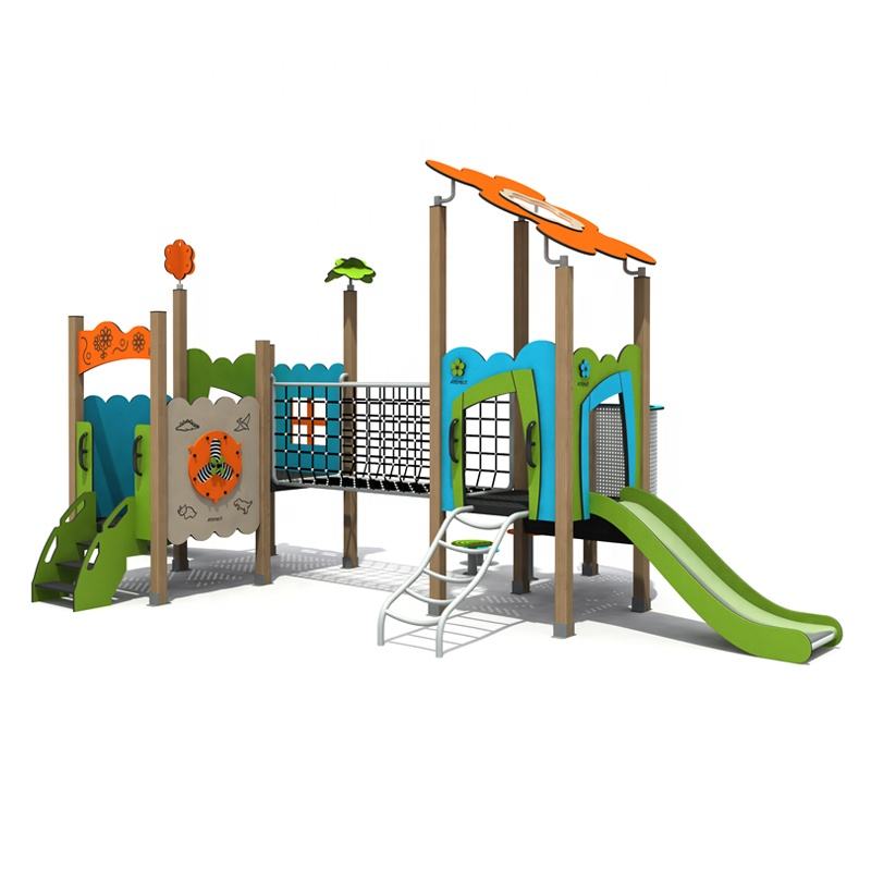 High Quality Commercial Children's Outdoor Stainless Steel Slide Playground Large Outdoor Play Equipment