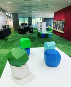 Block Tiles Soft Foam Interactive Playground