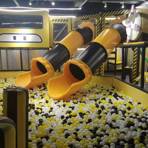 Themed Indoor Soft Playground with Climb and Slide
