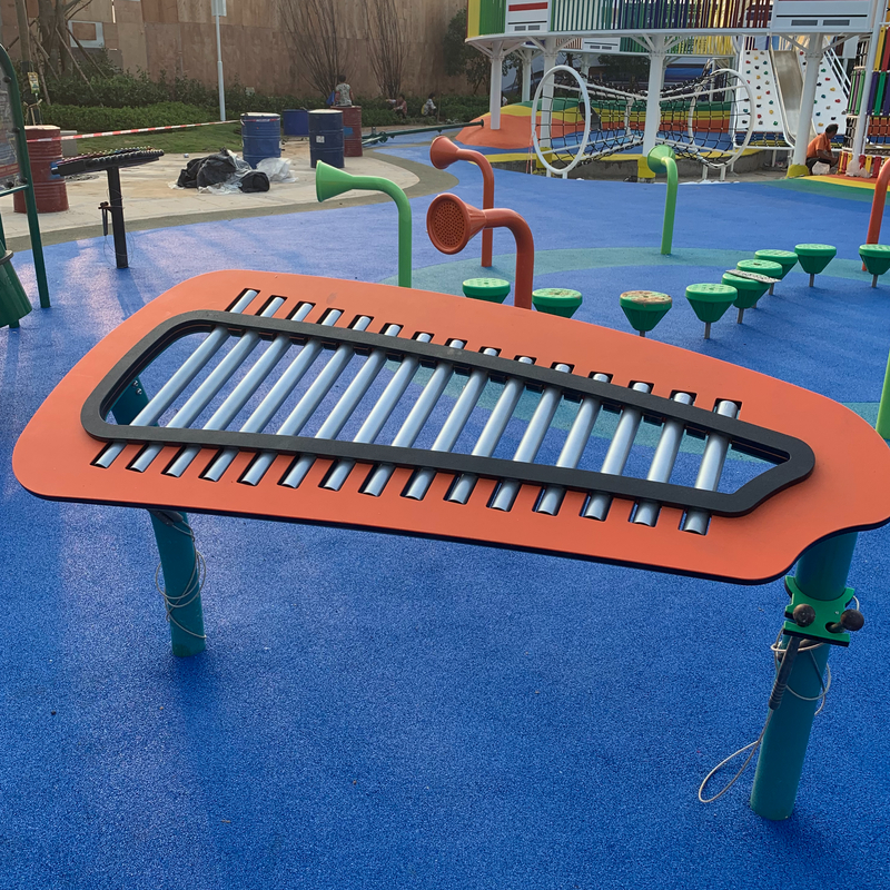 Outdoor Musical Percussion Play Panel for Public Parks