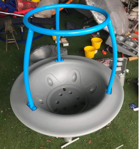 Outdoor Big Bowl Swivel Chair for Amusement Park Hot Selling 360 Swivel Chair for Children Outdoor Plastic Carousels for Amusement Park Rides