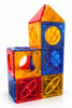 Colorful Magnetic Building Blocks Set Plastic Preschool Educational Gift for Boys and Girls