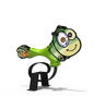 Outdoor Steel Base Caterpillar Spring Rider for Kids
