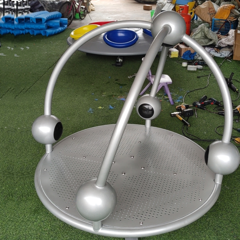 Wholesale Children's Outdoor Carousel Kindergarten Playground Equipment Game Rotating Seat Set