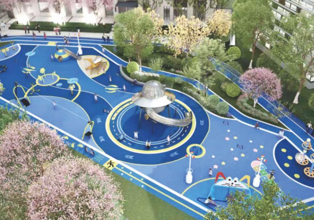 Immersive Custom Themed Playground System