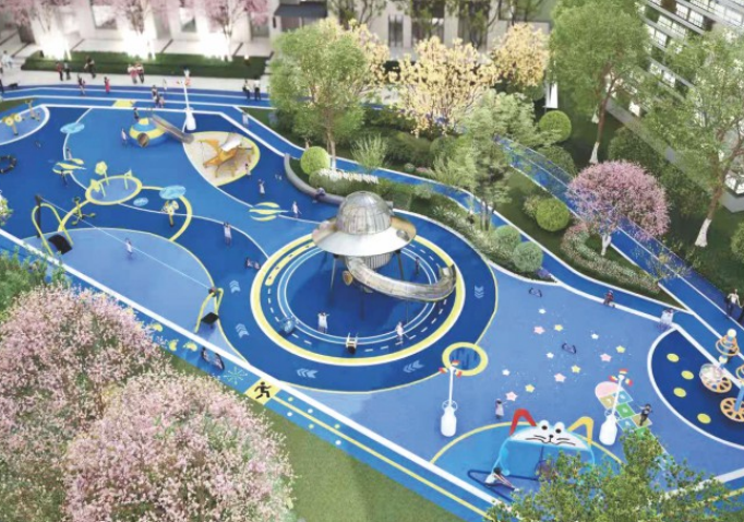 Immersive Custom Themed Playground System