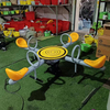 High-quality Children's Outdoor Four Seat Spring Seesaw Park Community Backyard Playground Equipment Fun Product