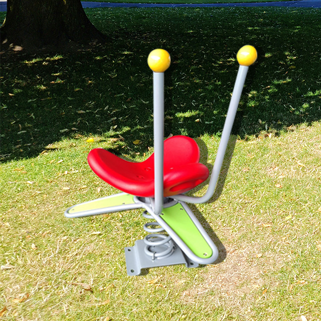 Outdoor Plastic Flower Rotational Swivel Chair for Kindergarten