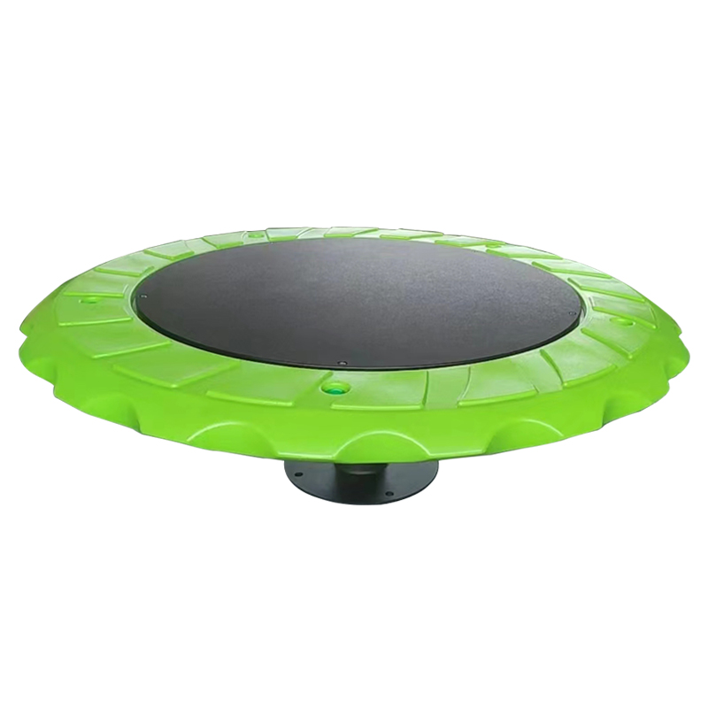 Outdoor Environmental-friendly Material Children Exercise Physical Fitness Flat Swivel Chair for Kindergarten