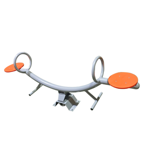 Wholesale Children's Garden Toys Outdoor Seesaw 1.8 Meters Long Plastic-metal Seesaw Outdoor Sports Fitness Play Equipment