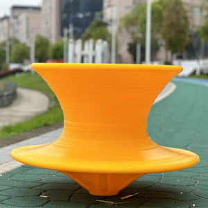 Children's 360 Degrees Rotating Plastic Gyro Chair Indoor and Outdoor Balanced Swivel Chair for Playground Use