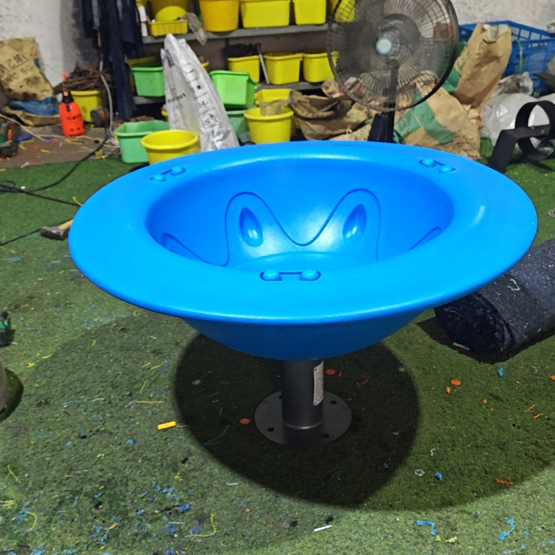 Children's Rotating Bowl Seat for Amusement Park Wholesale Entertainment Facility Children's Single Swivel Chair