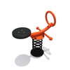 High-quality Kindergarten Two-seater Spring Rider Outdoor Children's Plastic Seesaws Playground Equipment