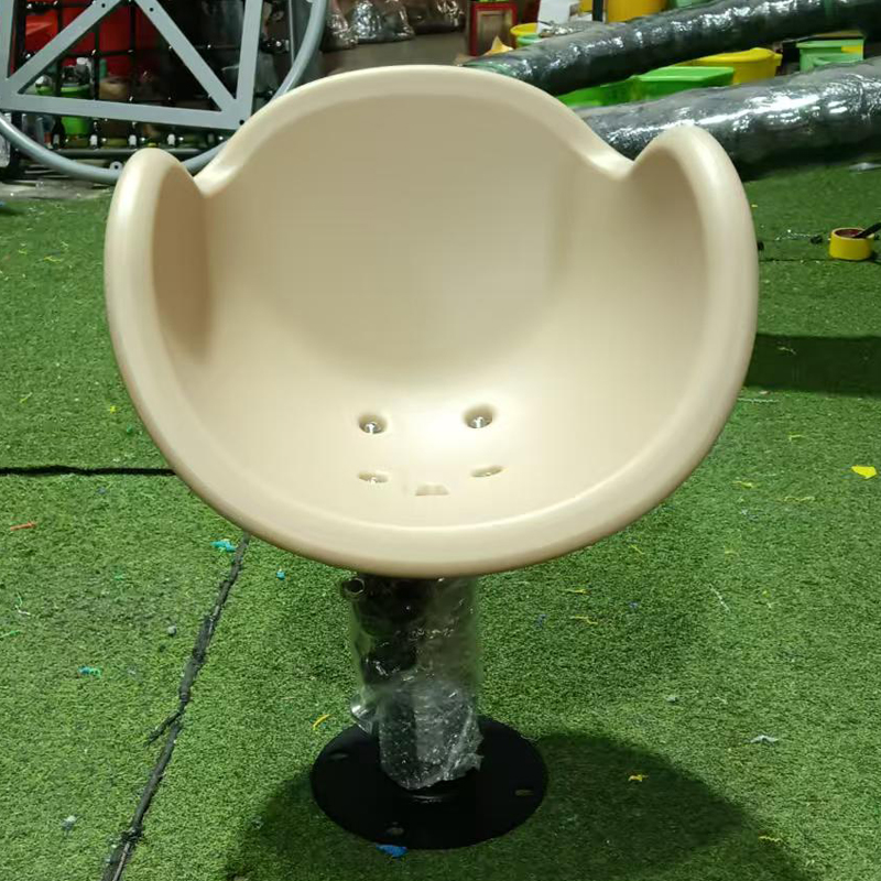 Indoor Outdoor Children's Swivel Seats McDonald's Plastic Play Sets Parks Schools Children's Playgrounds Snail swivel chair