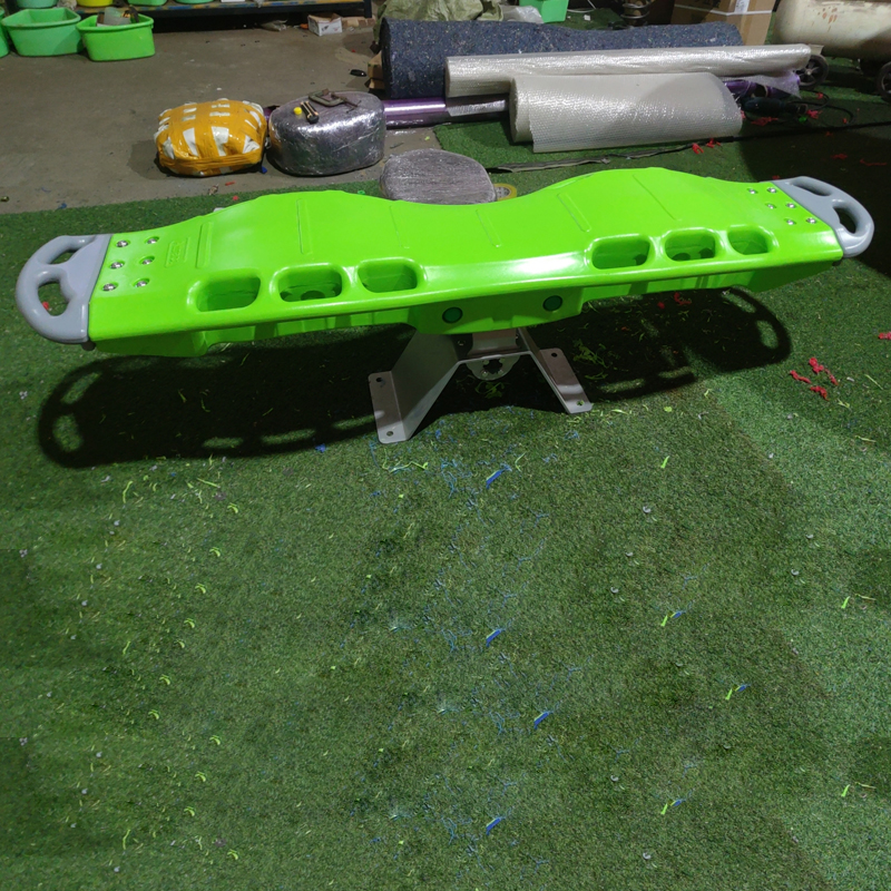 Outdoor Park School Plastic Teeter Totter Double Seat Commercial Kids Playground Equipment