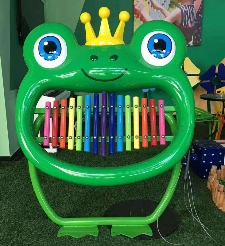 Cute Animal Outdoor Musical Instrument Wall Xylophone Glockenspiel Percussion Play Kids Music Toy
