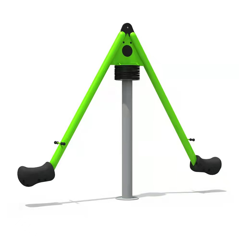 Large Outdoor Non-Powered 360 Rotating Seesaw Swing for Adults and Children Fun Playground Equipment