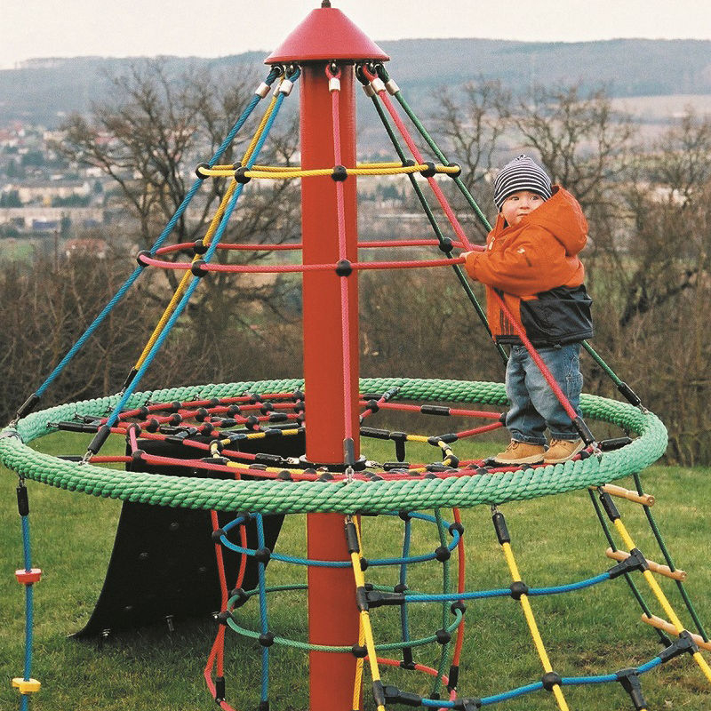 Amusement Carnival Outdoor Challenge Children Rope Climbing Toys Adventure Playground Park Climbing Frames