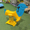 Outdoor Playground Equipment - Funny Kids Spring Rider RE Board Plastic Rocking Horse Game