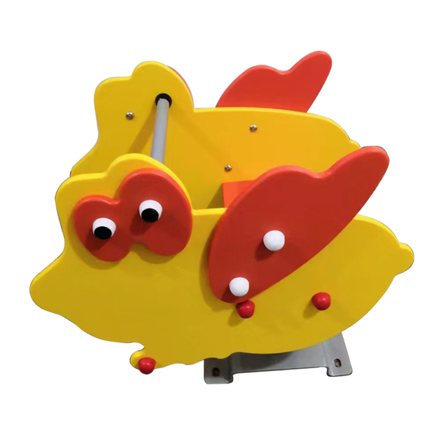 Hot-selling Custom-made Outdoor Playground, Children's Rocking Horse Garden Game, and Toddler See-saw Spring Horse